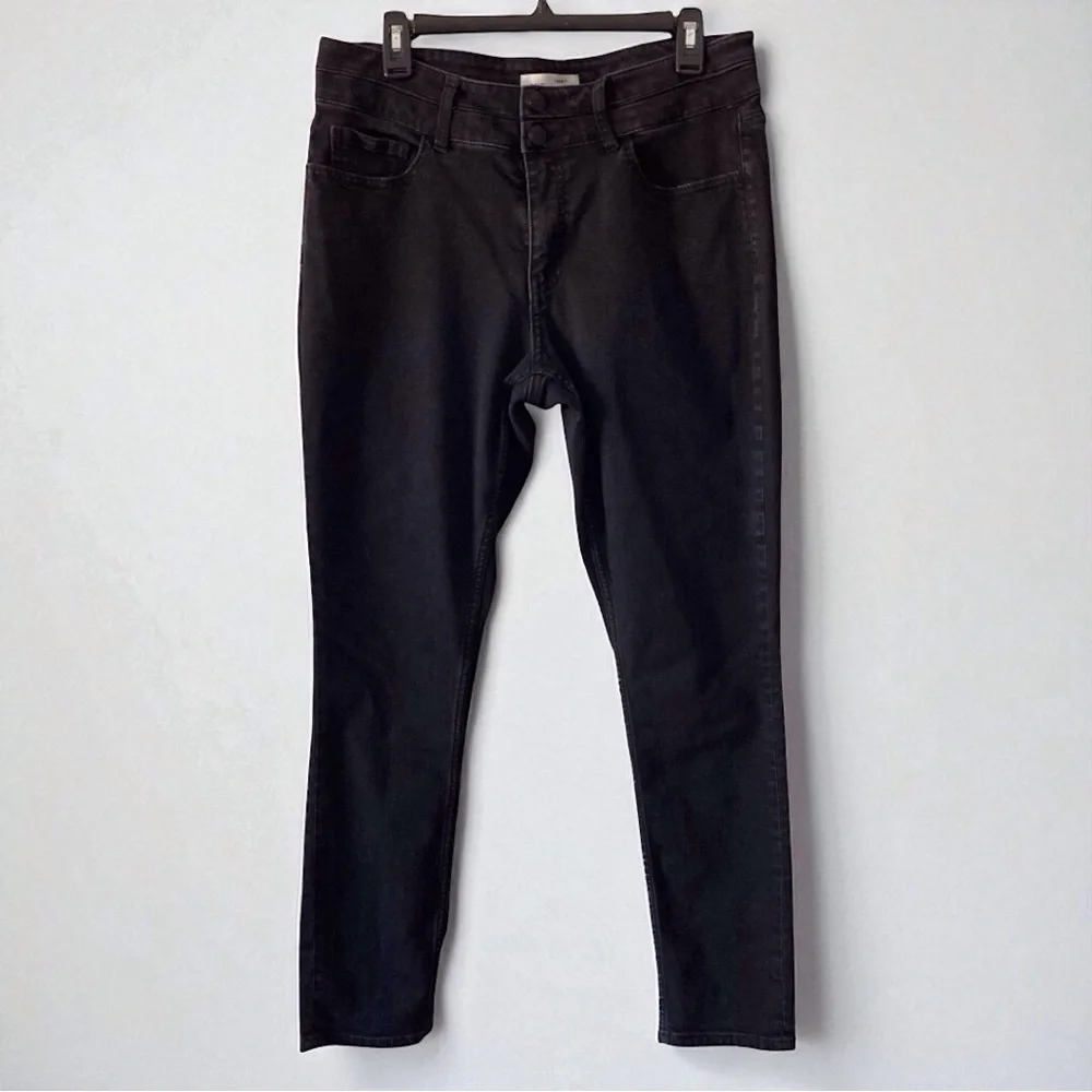 Buckle BKE GABBY Curvy Fit High Rise Skinny Jeans – Size 31x30 black - Picture 2 of 11